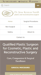 Mobile Screenshot of cosmeticplasticsurgery.co.nz